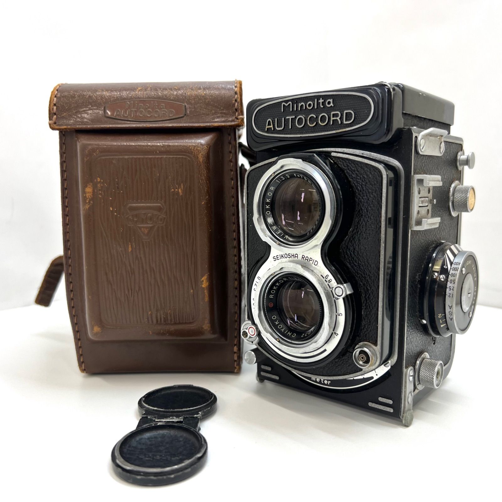 【5-000010】　Minolta AUTOCORD ミノルタ オートコード ROKKOR 75mm F3.5