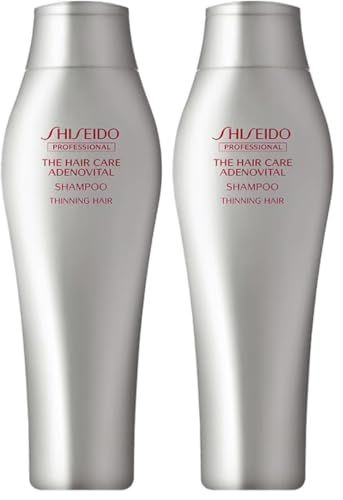 ADENOVITAL (アデノバイタル) シャンプー 抜け毛 薄毛 ボリューム アデノシン サロン専売品 資生堂プロフェッショナル (250ml) (× 2)pms 5f89dab3