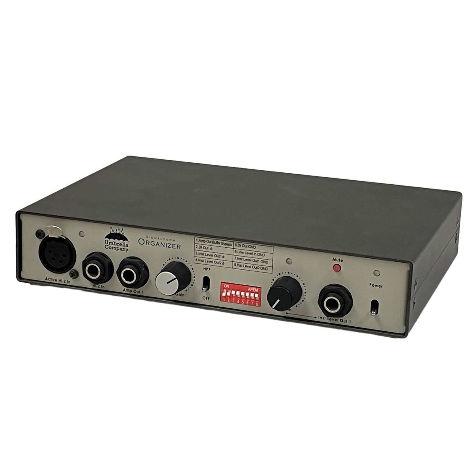 Umbrella Company SIGNALFORM ORGANIZER DI リアンプ レベルコンバーター 音響機材 中古 T11517370