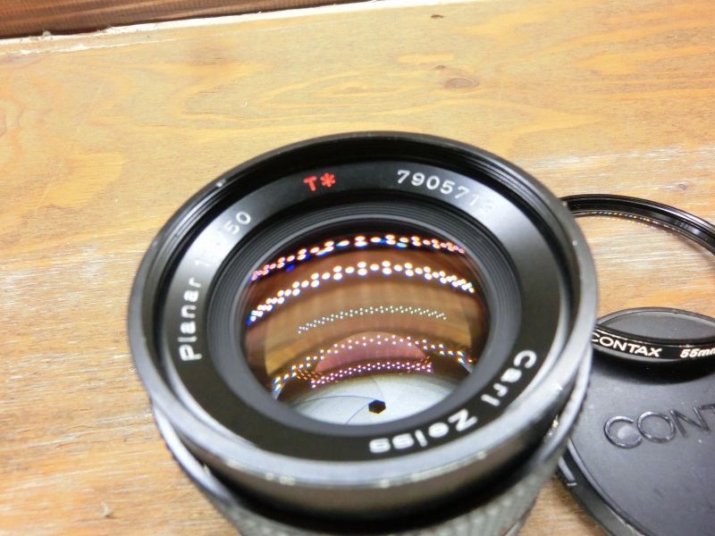 6055 Contax Planar 50mm 1.4 MMJ コンタックス プラナー 標準レンズ