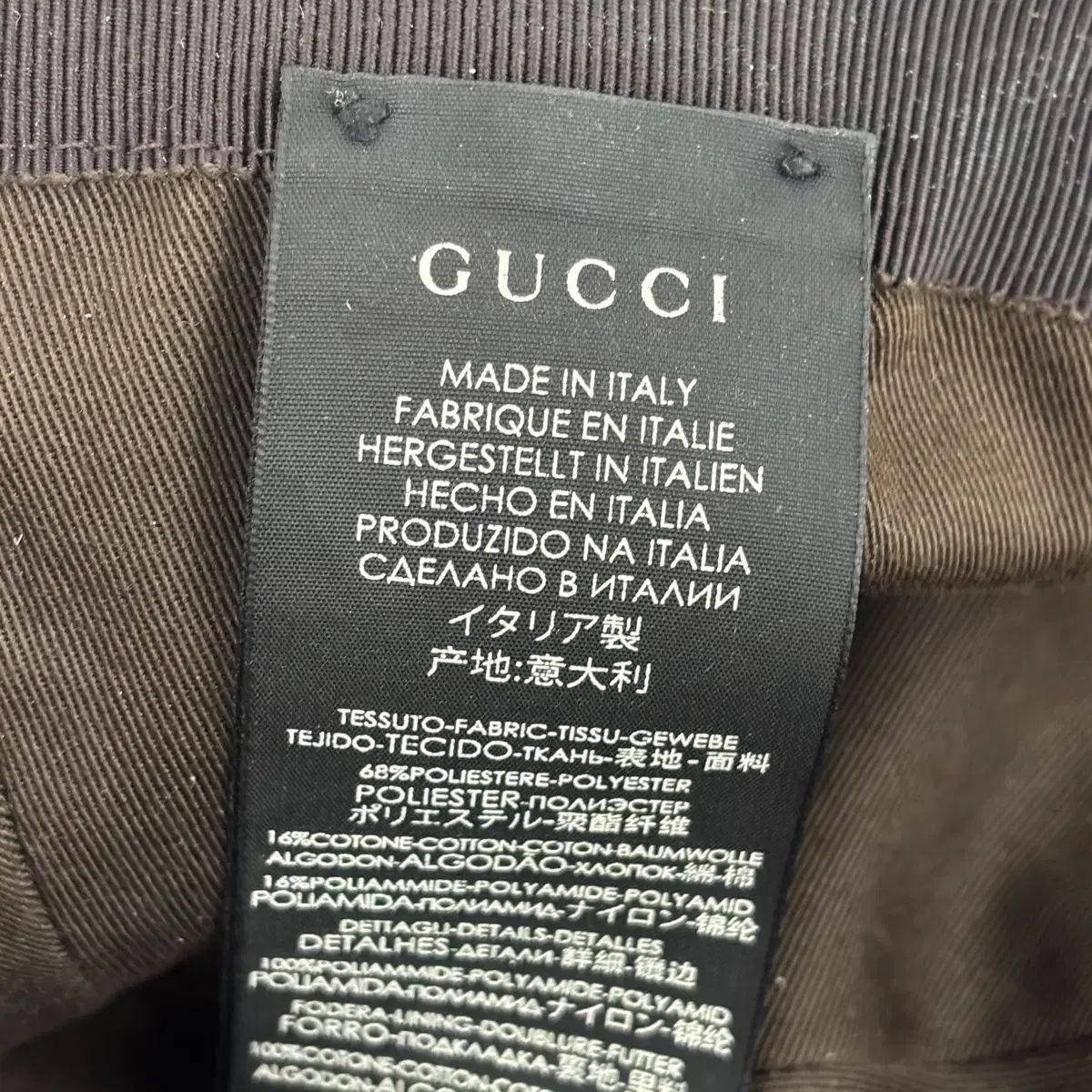 L グッチ GG ベースボールキャップ