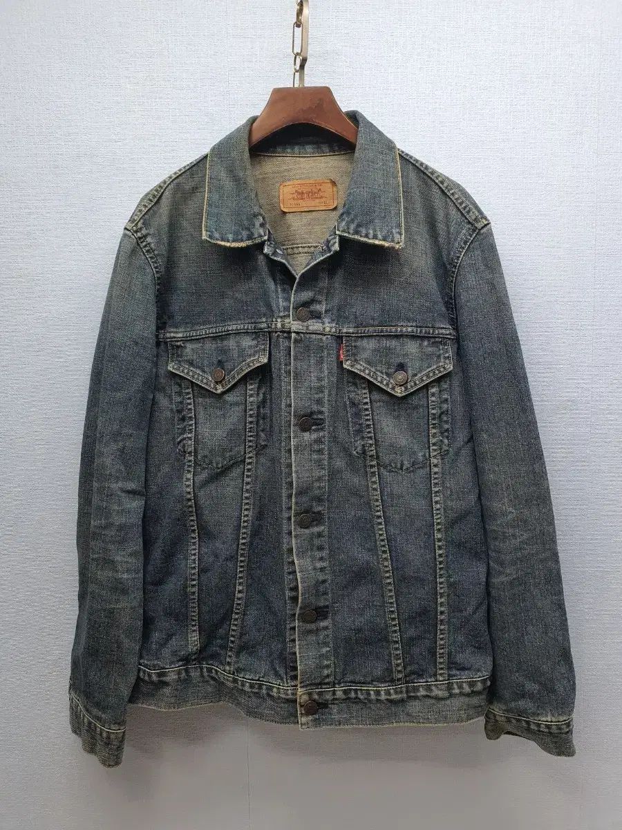 リーバイス デニムジャケット ヴィンテージ ウォッシュ デニム ジャケット XL