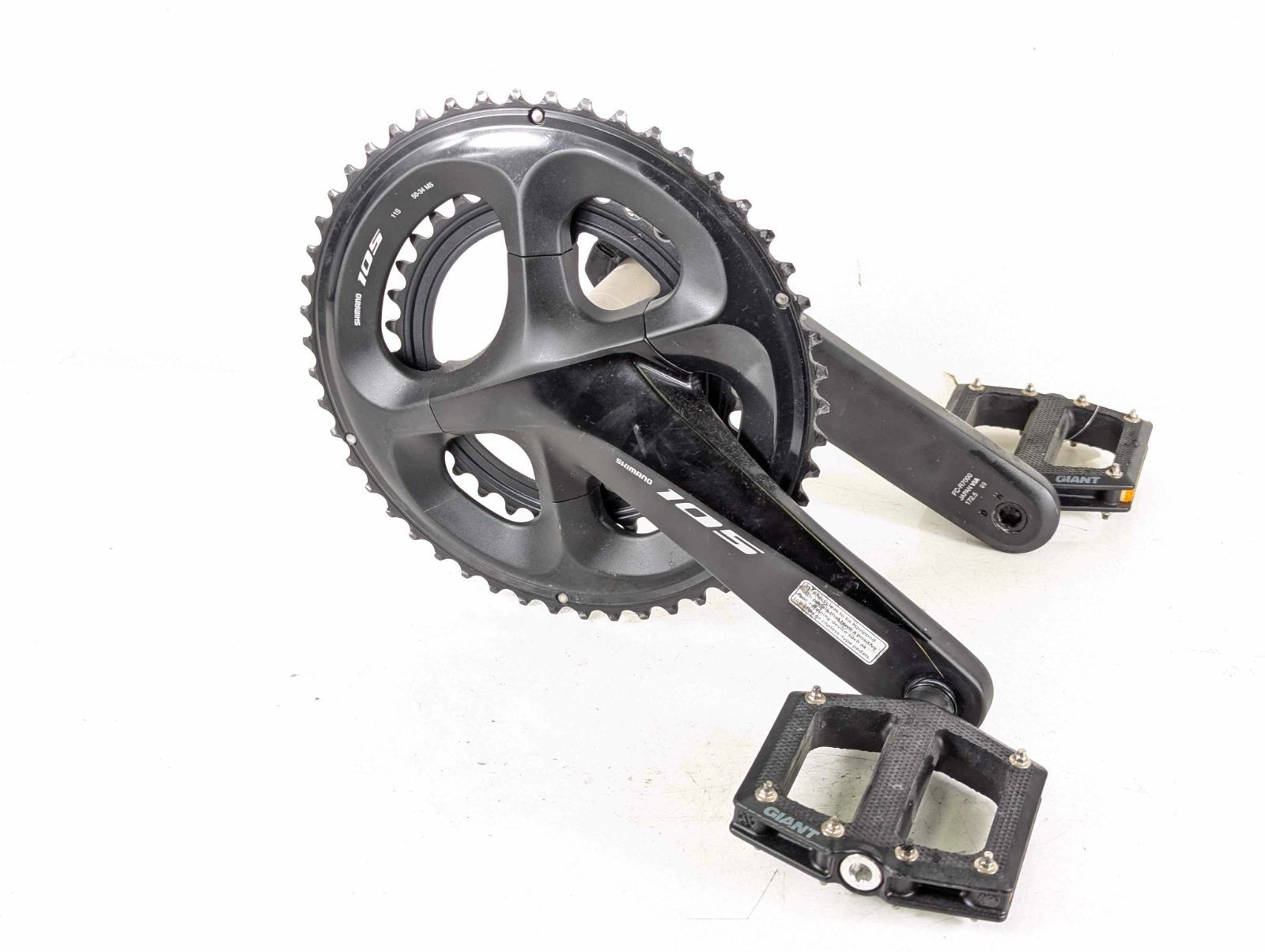【ジャンク】Shimano シマノ 105 FC R7000 50/34 172.5mm ペダル固着 クランク FC260729F 8,393円