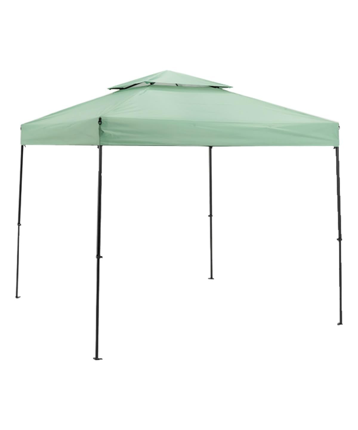 ★新品★[ヒマラヤ] ワンタッチタープテント 2.5m×2.5m 大型 ワンタッチタープ250 EC160201D02 スモークグリーン 風抜けベンチレーション 組み立て簡単 シルバーコーティング UVカット 4段階調整 985d7e7c 8,314円