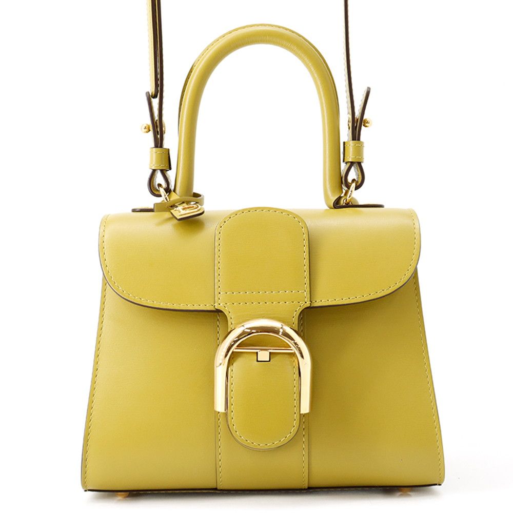デルヴォー ハンドバッグ ブリヨン ミニ ボックスカーフレザー AA0406AAM062ADO Delvaux 2way 205,950円