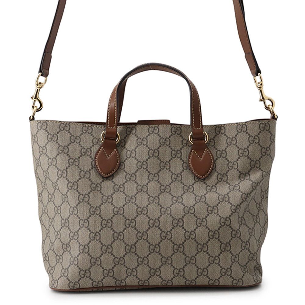 グッチ トートバッグ GGスプリーム PVC レザー 473887 GUCCI 2wayショルダーバッグ 55,770円