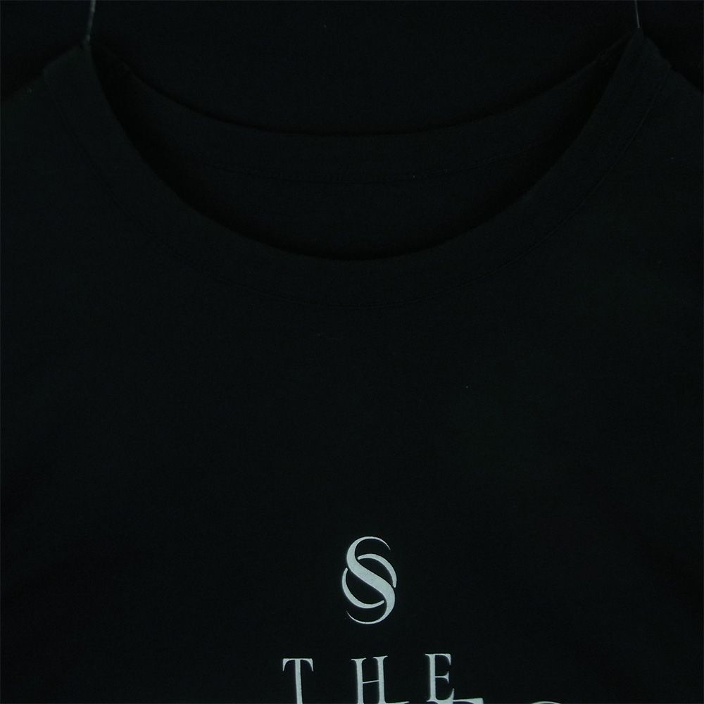 ザワンネス THE ONENESS ロゴ プリント 半袖 Tシャツ コットン 日本製 ブラック系 M【中古】