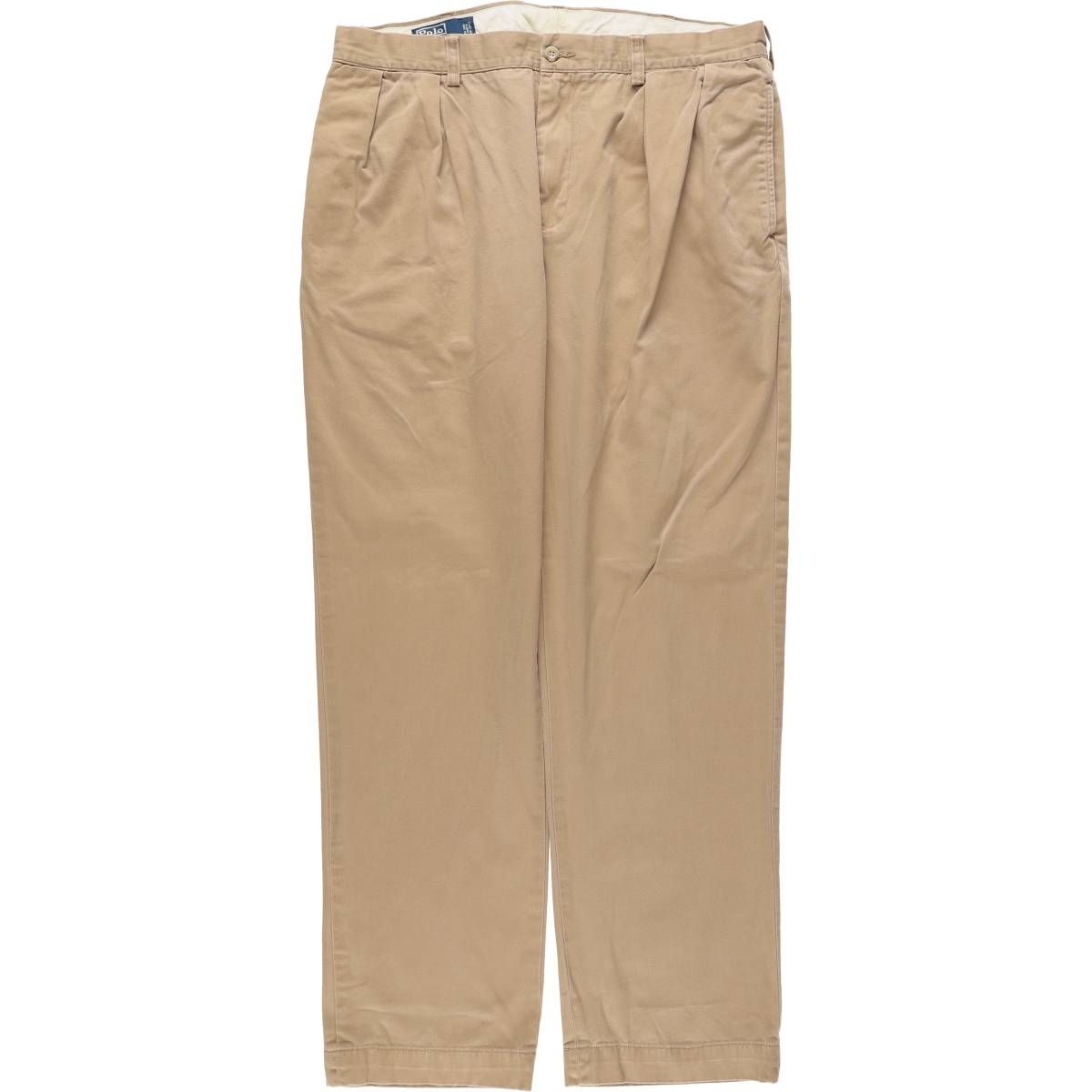 古着 ラルフローレン Ralph Lauren POLO by Ralph Lauren ETHAN PANT ツータック チノパンツ メンズw36相当/eaa663493 7,095円