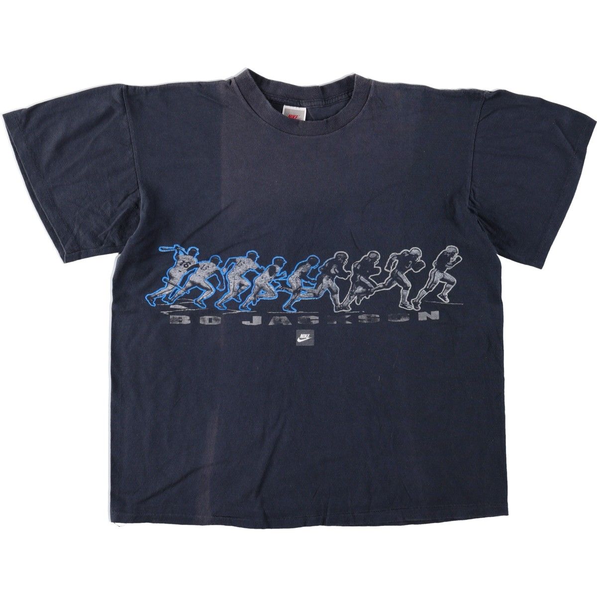 古着 90年代 ナイキ NIKE 銀タグ Bo Jackson ボージャクソン スポーツTシャツ USA製 メンズL相当 ヴィンテージ/eaa664735 10,256円