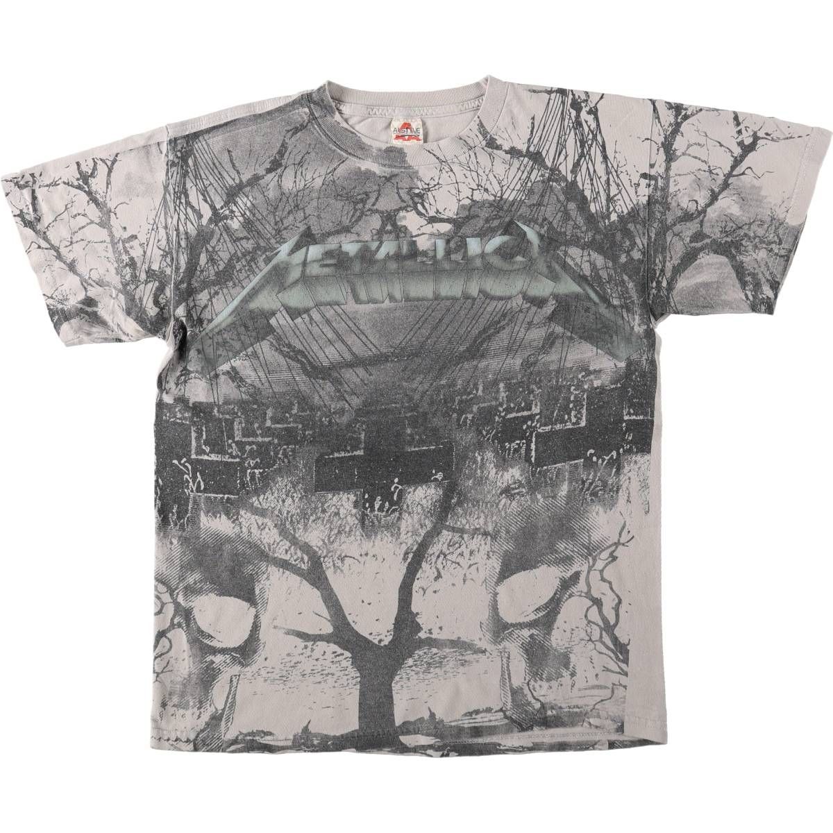 古着 アルスタイル ALSTYLE METALLICA メタリカ バンドTシャツ バンT メンズM相当/eaa658436