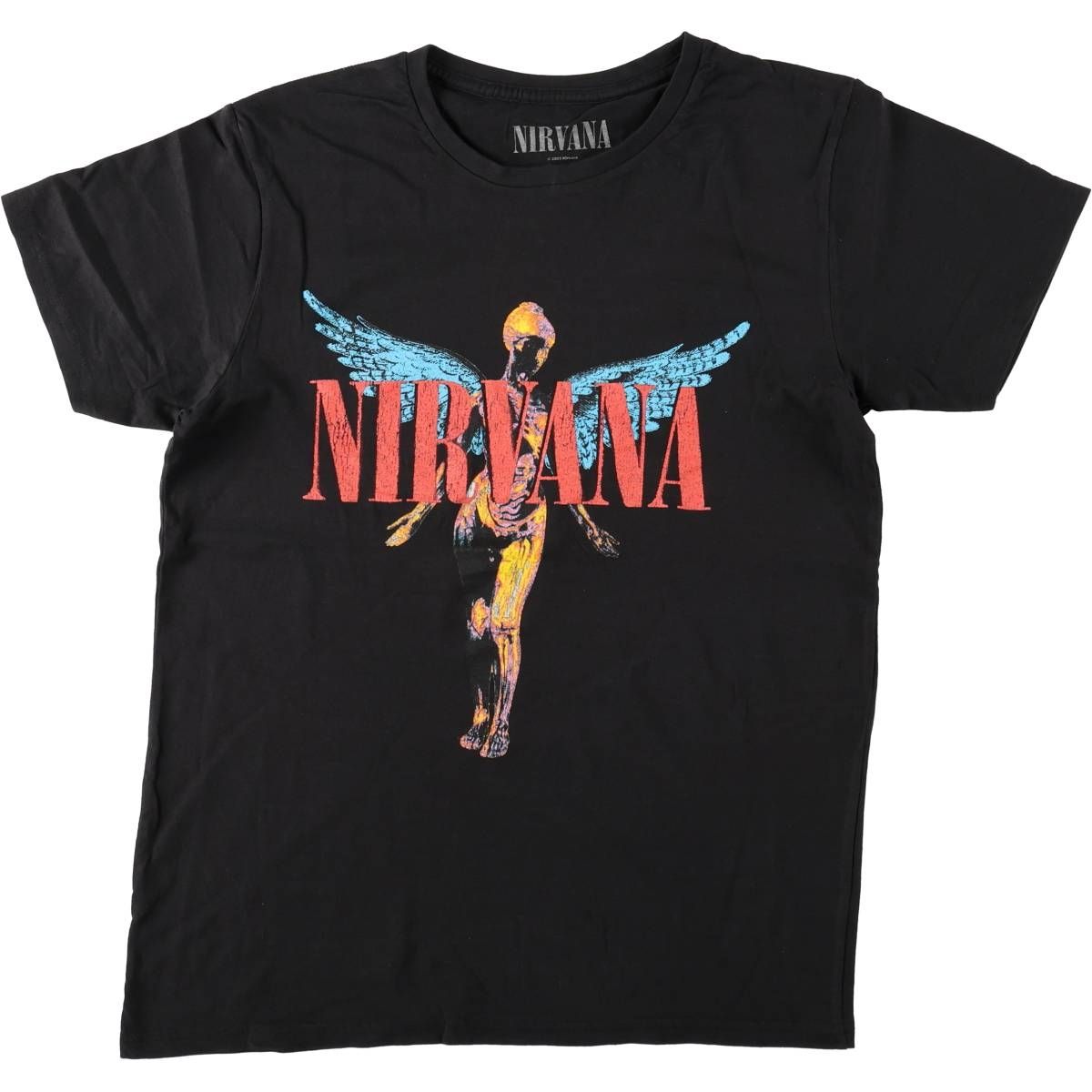古着 NIRVANA ニルヴァーナ バンドTシャツ バンT 英国製 メンズM相当/eaa658440 8,237円
