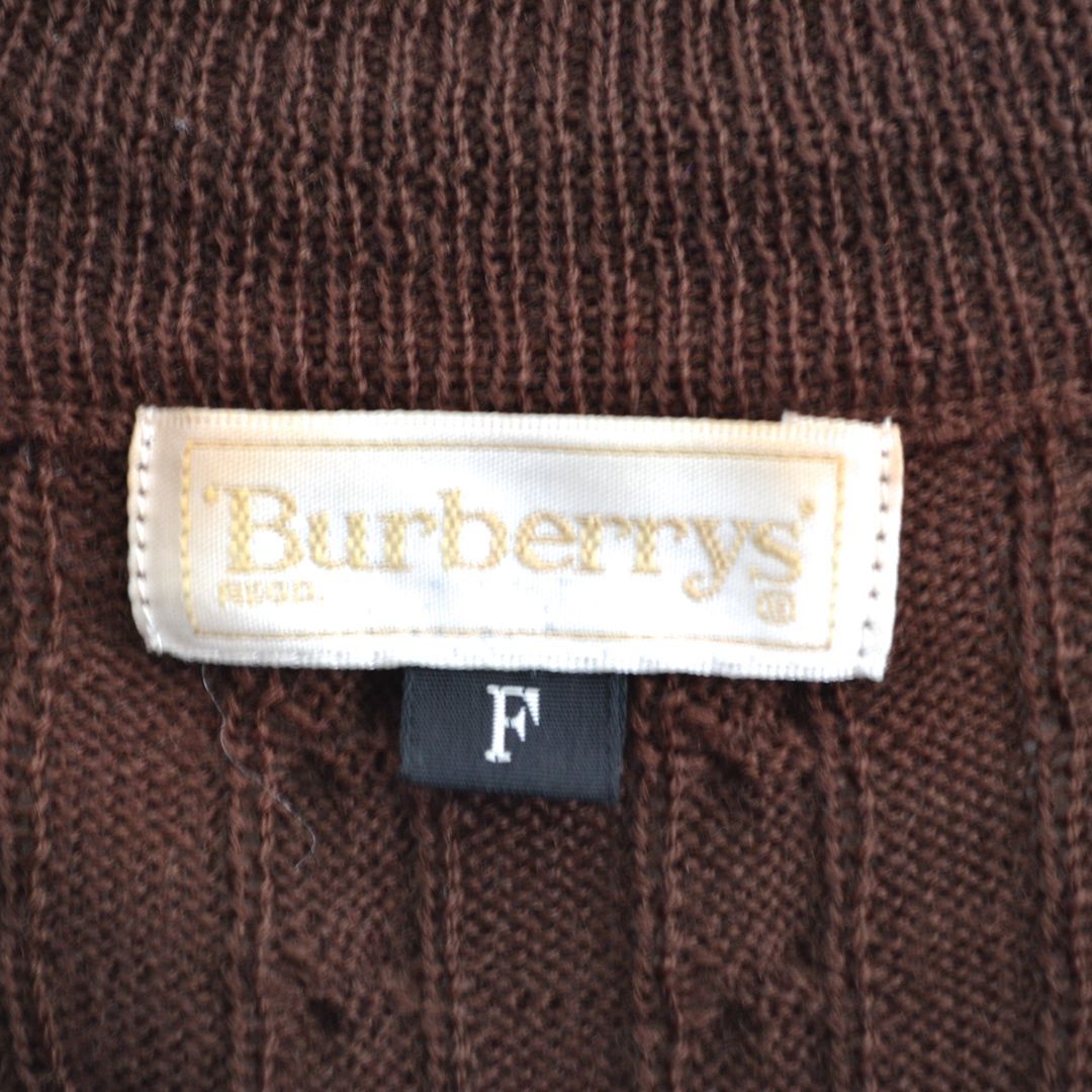 レディース 【美品/カシミヤ混】最高級 Burberrysバーバリー 90s 日本