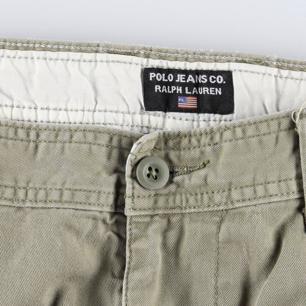 古着 ラルフローレン Ralph Lauren POLO JEANS COMPANY ミリタリー カーゴパンツ メンズw35相当/eaa663062