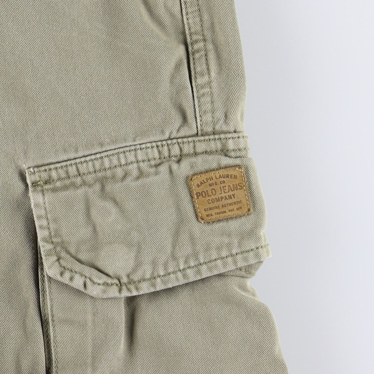 古着 ラルフローレン Ralph Lauren POLO JEANS COMPANY ミリタリー カーゴパンツ メンズw35相当/eaa663062