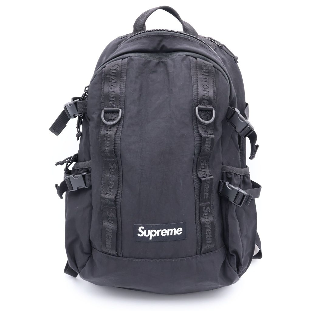 SUPREME (シュプリーム) 20AW Backpack 21L ボックスロゴ バックパック リュックサック ブラック -