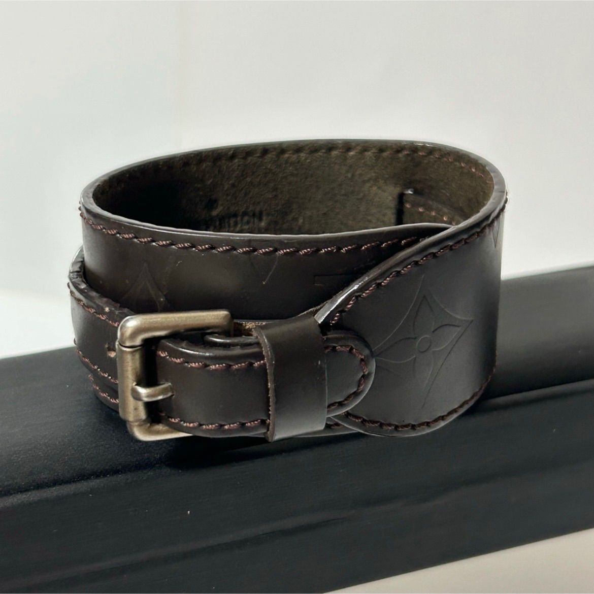 LOUIS VUITTON ルイヴィトン M66500 グラセ ブラスレ ブレスレット バングル ブラウン