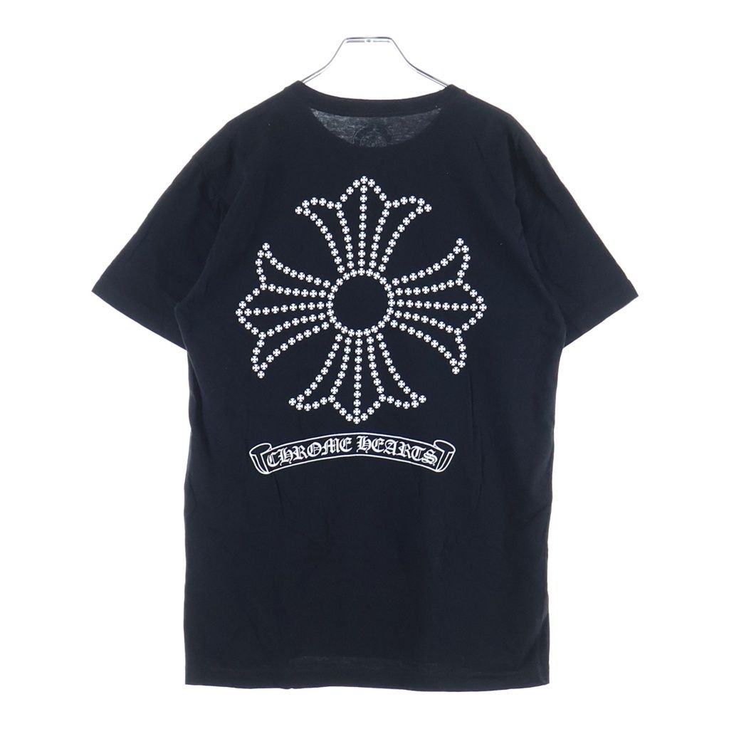 国内正規品　クロムハーツ　OLD スクロールラベル　Tシャツ　Lサイズ CHROME HEARTS (クロムハーツ) OLD SCROLL LABEL CH PLUS オールド