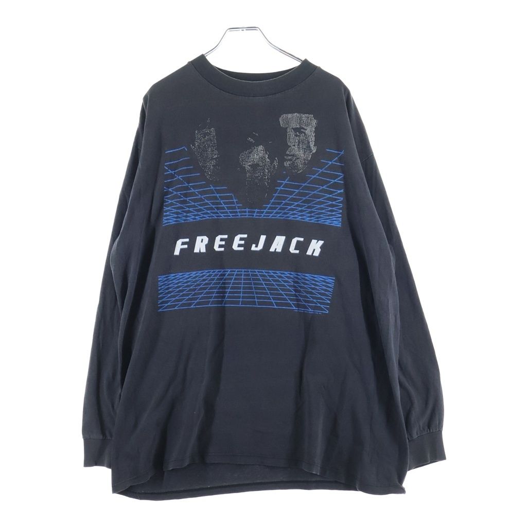 VINTAGE (ヴィンテージ) FREEJACK フリージャック 両面プリント長袖Tシャツカットソー ブラック 8,873円