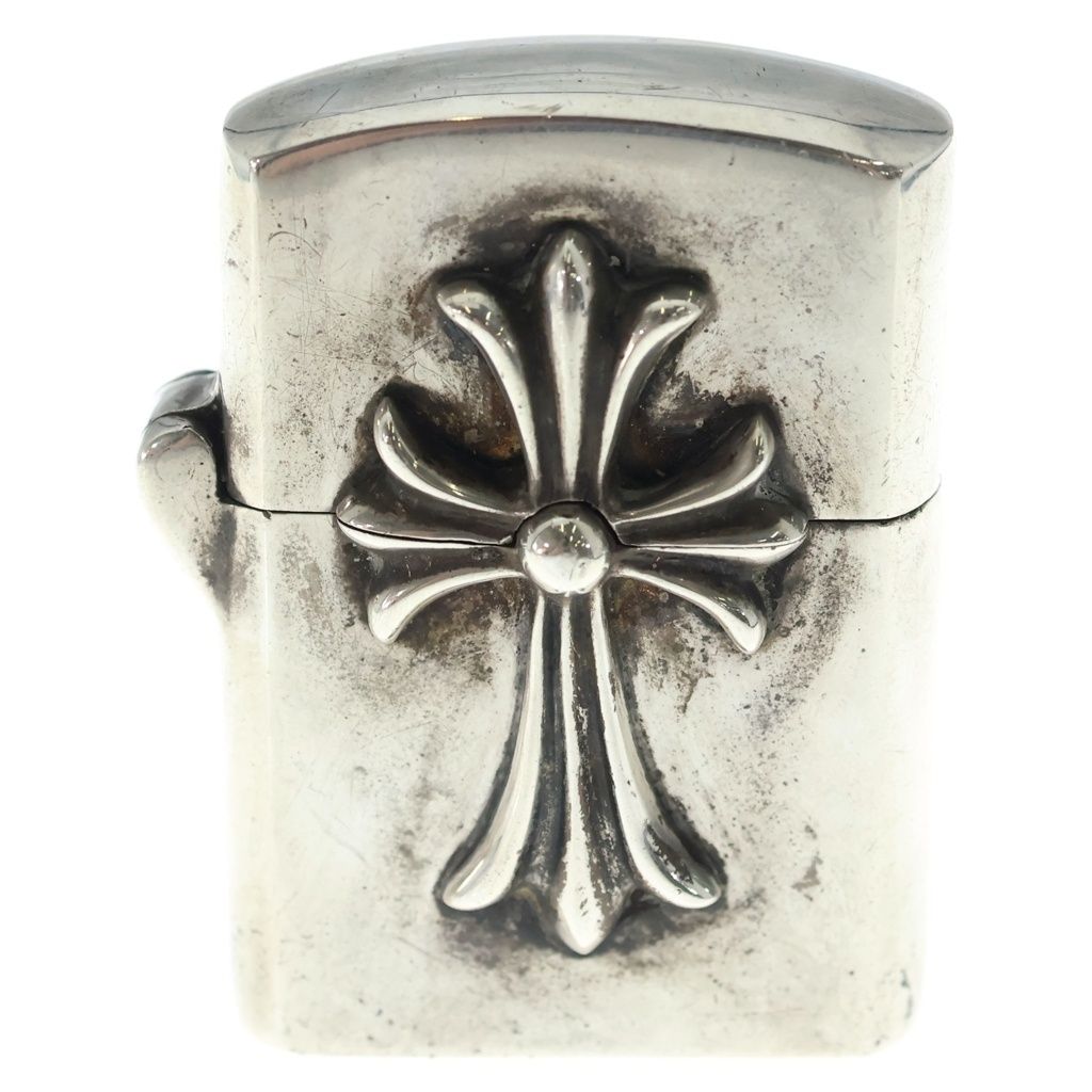 CHROME HEARTS (クロムハーツ) ZIPPO LIGHTERZ-LA FUCK YOU ファックユー ジッポ シルバー