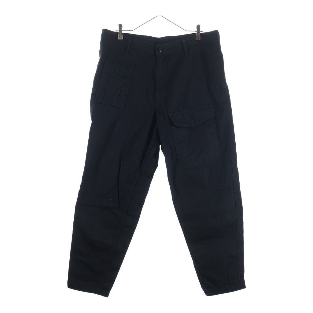 BLACK Scandal Yohji Yamamoto (ブラックスキャンダルヨウジヤマモト) KATSURAGI TACK STRING PANTS カツラギ タックストリングパンツ コットンパンツ ブラック HG-P94-059