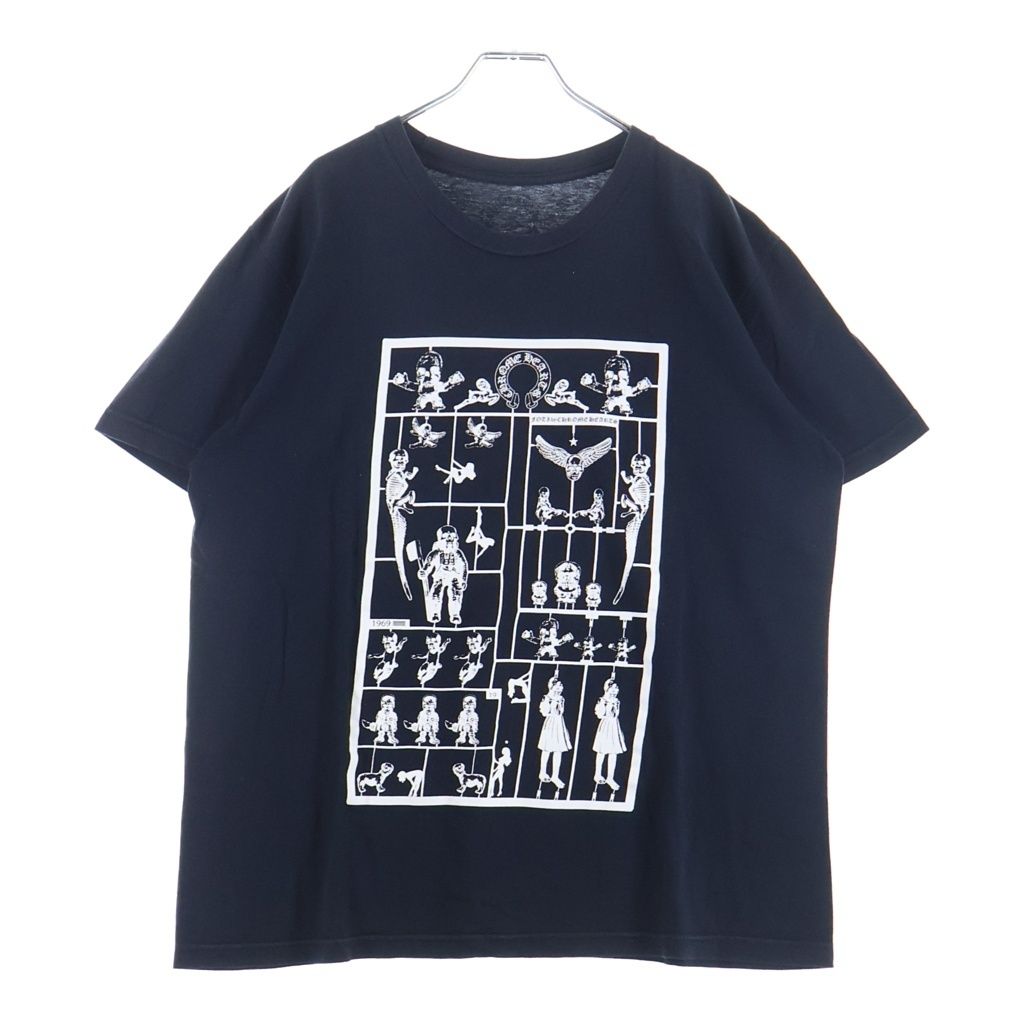 CHROME HEARTS (クロムハーツ) FOTI フォティ グラフィックプリント 半袖Tシャツ クルーネックカットソー ブラック