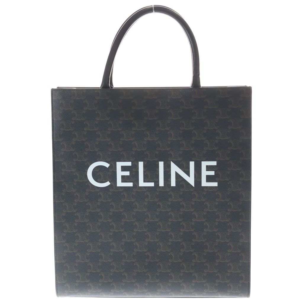 CELINE (セリーヌ) リオンフ ミディアム バーティカル カバ トリオンフキャンバス ブラウン 194432CIM