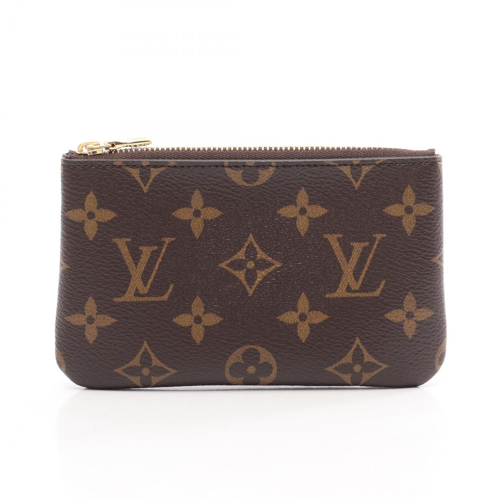 ルイ・ヴィトン LOUIS VUITTON キーケース ポシェット クレ モノグラム M13559 PVCコーティングキャンバス カード&キーケース ポシェット・クレ S ユニセックス Used A