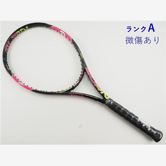 中古 テニスラケット ウィルソン バーン 100エルエス ピンク 2016年モデル (G2) WILSON BURN 100LS Pink 2016 (c26080309c)