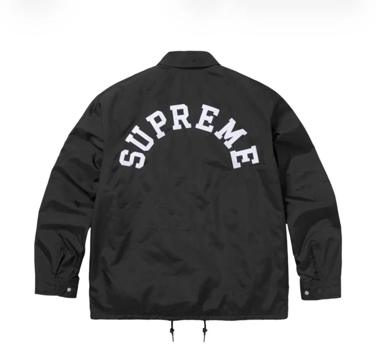Supreme x Champion コーチジャケット ブラック - 24SS
