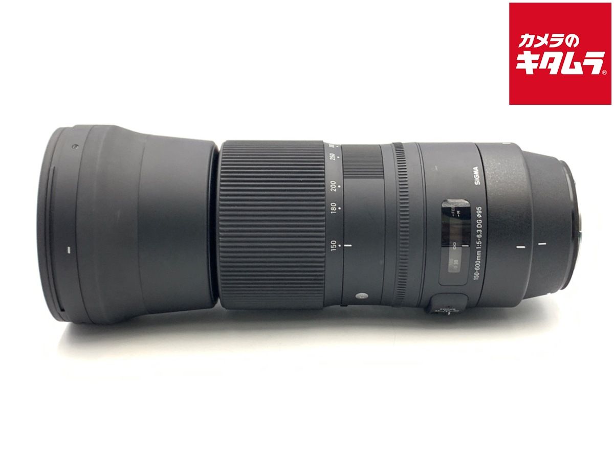 【中古】 【並品】 シグマ 150-600mm F5-6.3 DG OS HSM Contemporary キヤノン用