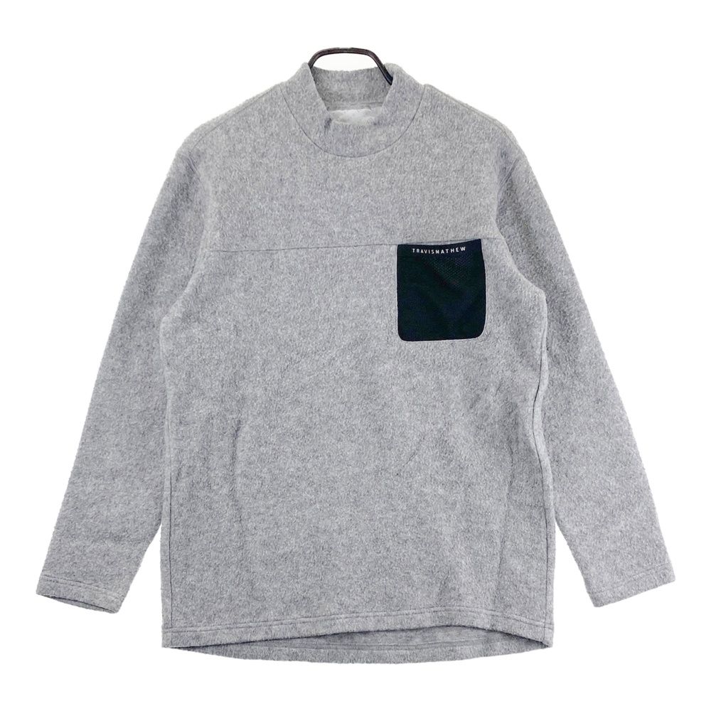 サイズ：XL TRAVIS MATHEW トラビスマシュー フリースシャツ グレー系 [240101701566] ゴルフウェア メンズ ストスト 6,560円