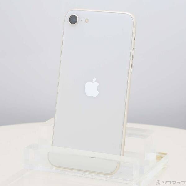 ソフマップ 〔中古品〕 iPhone SE 第3世代 64GB スターライト MMYD3J／A SIMフリー【349】