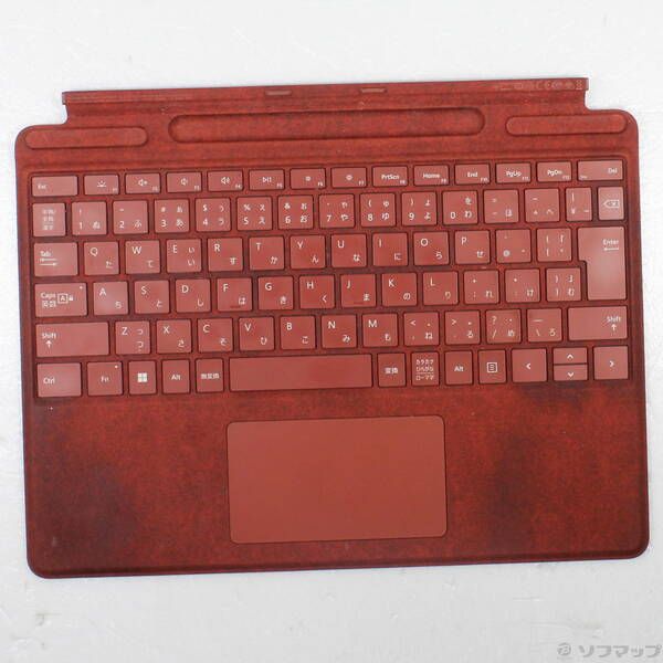 ソフマップ 〔中古品〕 Surface Pro Signature キーボード 8XA-00039 ポピーレッド【258】