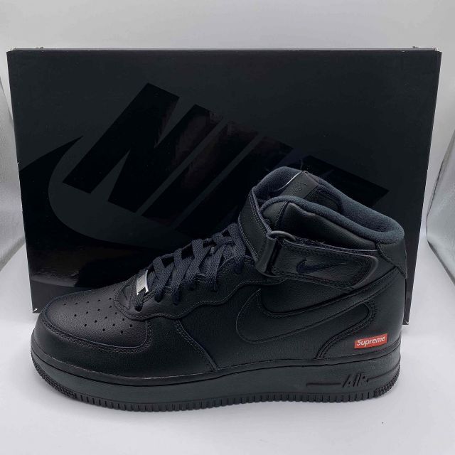 SUPREME NIKE AIR FORCE 1 MID SP BLACK 27.5cm FZ8784-001 シュプリーム ナイキ エアフォース1 ミッド スニーカー 南堀江店