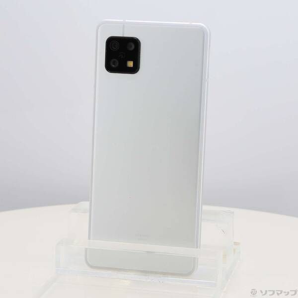 ソフマップ 〔中古品〕 AQUOS sense6s 64GB シルバー SHG07 au SIMフリー【295】