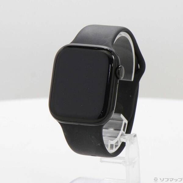 ソフマップ 〔中古品〕 Apple Watch Series 10 GPS 42mm ジェットブラックアルミニウムケース ブラックスポーツバンド【377】