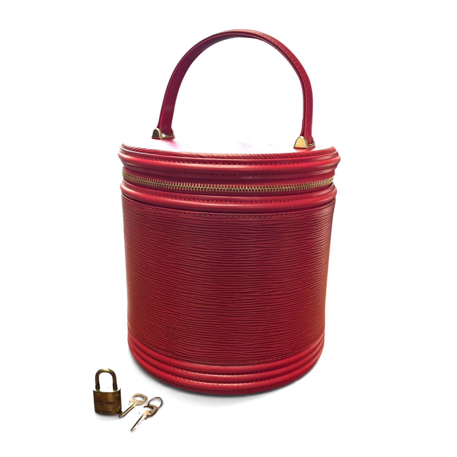 美品 Louis Vuitton カンヌ ハンドバッグ バニティ M48037 赤 エピ 名作 27,820円