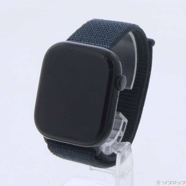 ソフマップ 〔中古品〕 Apple Watch Series 10 GPS 46mm ジェットブラックアルミニウムケース インクスポーツループ【258】