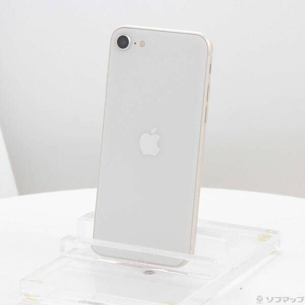 ソフマップ 〔中古品〕 iPhone SE 第3世代 64GB スターライト MMYD3J／A SIMフリー【352】