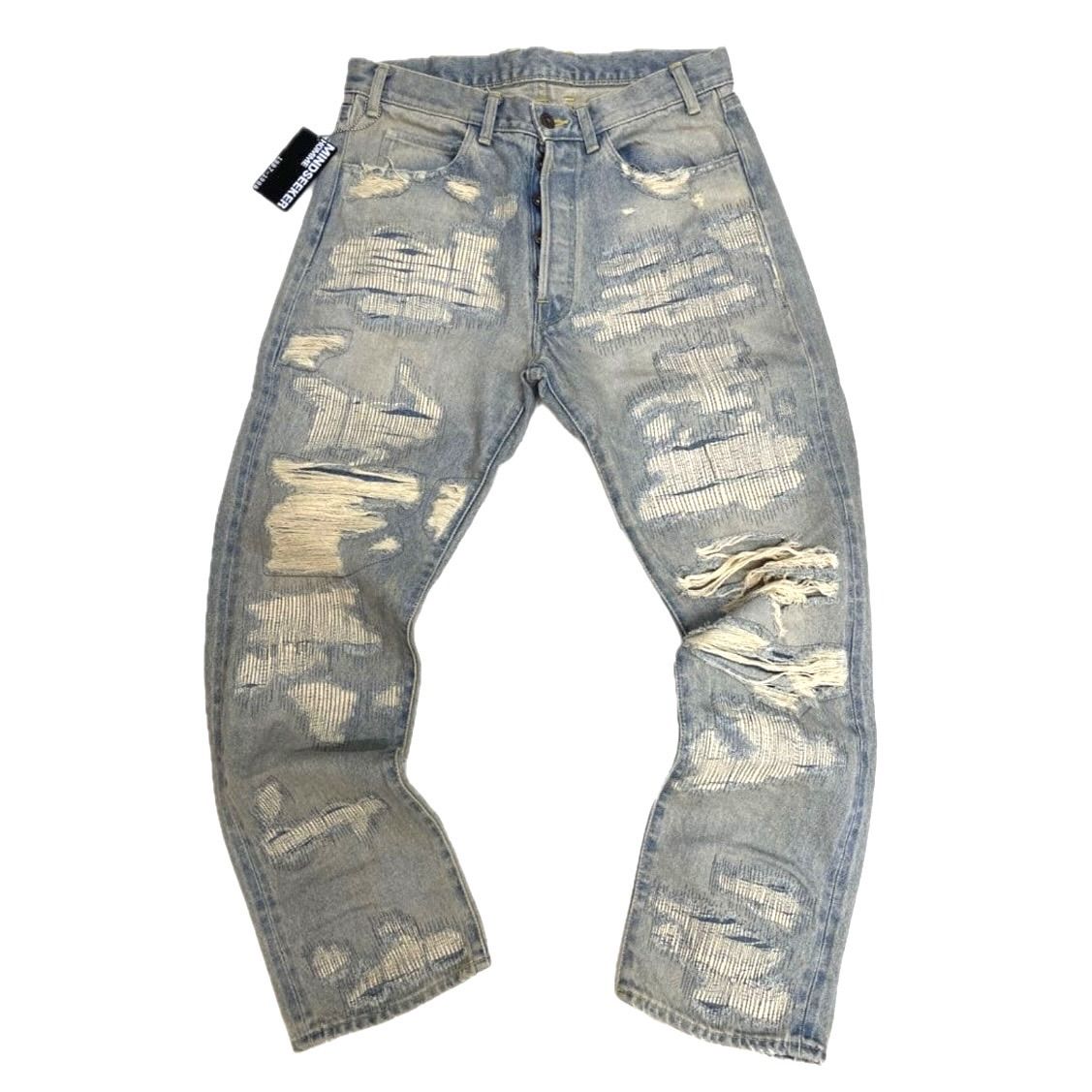 新品未使用 定価以下 MINDSEEKER マインドシーカー Destroy denim 