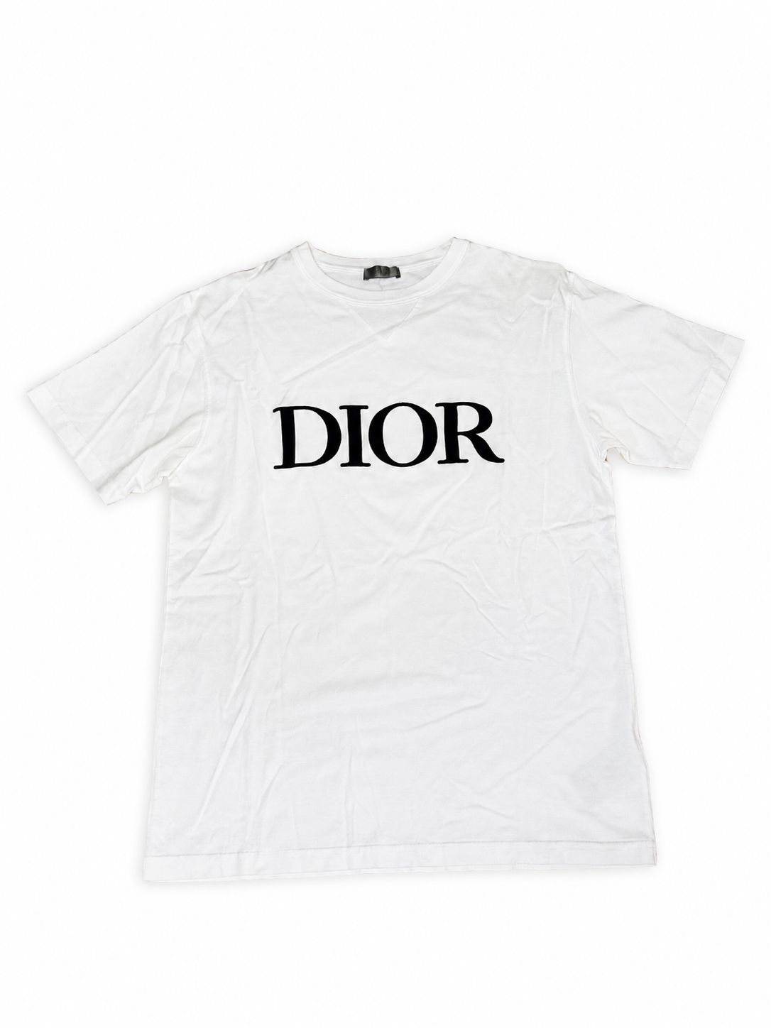 Dior Homme ディオールオム ロゴ刺繍 半袖Tシャツ sizeS