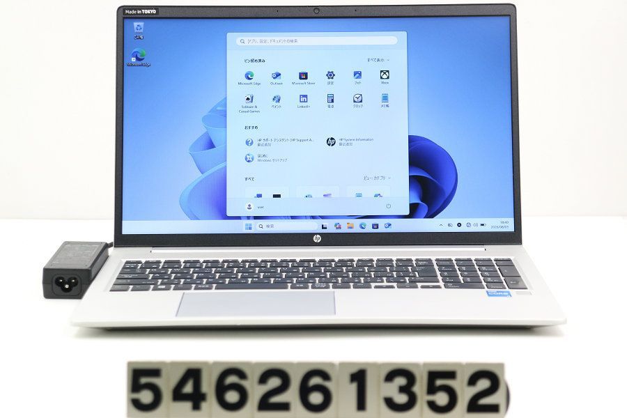 hp ProBook 450 G8 Core i5 1135G7 2.4GHz/8GB/256GB(SSD)/15.6W/FWXGA(1366x768)/Win11 【546261352】