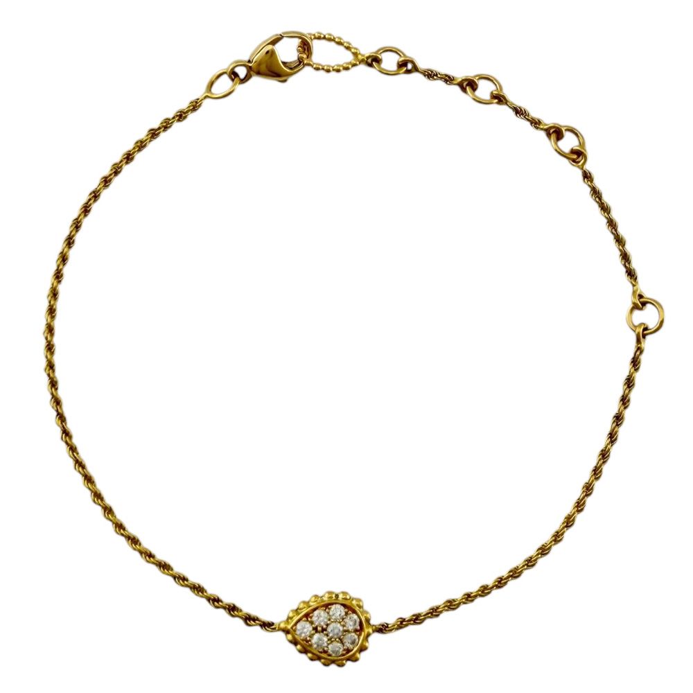 ブシュロン セルパンボエム ブレスレット 18金 K18イエローゴールド ダイヤモンド レディース Boucheron 中古 ブシュロン 231,000円