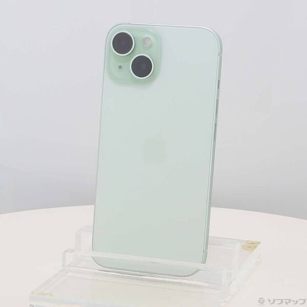 ソフマップ 〔中古品〕 iPhone15 128GB グリーン MTMM3J／A SIMフリー【269】