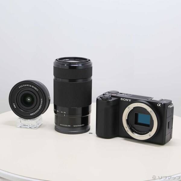 ソフマップ 〔中古品〕 VLOGCAM ZV-E10 II ダブルズームレンズキット ブラック ZV-E10M2X B【258】
