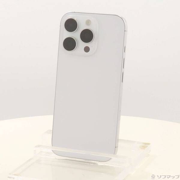 ソフマップ 〔中古品〕 iPhone16 Pro 128GB ホワイトチタニウム MYMW3J／A SIMフリー【348】