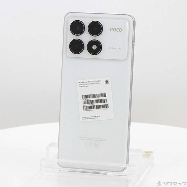 ソフマップ 〔中古品〕 POCO F6 Pro 256GB ホワイト MZB0HEHJP SIMフリー【262】