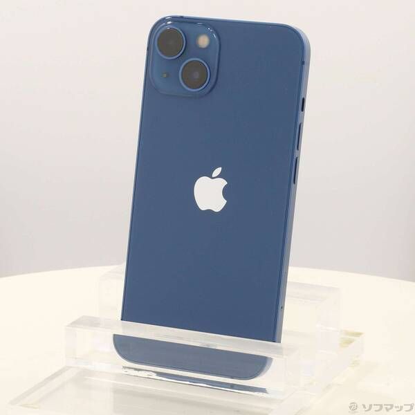ソフマップ 〔中古品〕 iPhone13 128GB ブルー MLNG3J／A SIMフリー【198】