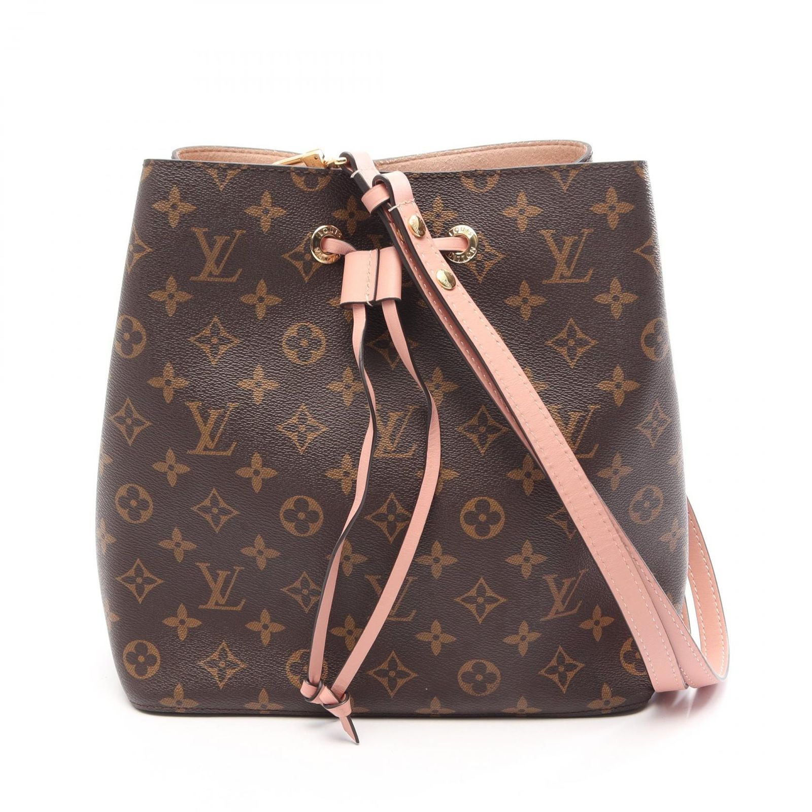 LOUIS VUITTON ルイ・ヴィトン ネオノエ モノグラム ローズプードル ショルダーバッグ