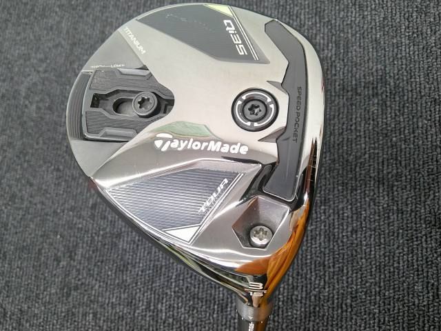 中古 フェアウェイウッド テーラーメイド Qi35 TOUR/TENSEI Pro Black 1K Core 70レンチナシ/X/15[1466]■松山店